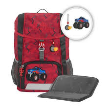 Step by Step Junior KID Rucksack-Set "Monster Truck Rocky", 3-teilig