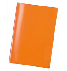 Heftschoner A4 transp. orange HERMA 7494 Plastik