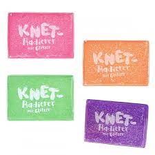 Knet-Radierer Glitzer