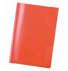 Heftschoner A4 transp. rot HERMA 7492 Plastik