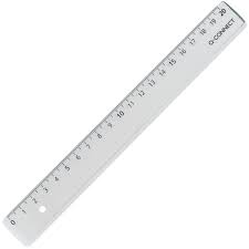 Lineal Plastik 20cm transparen Q-CONNECT KF00586 E-10150 IA