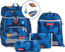 Step by Step CLOUD REFLECT Schulranzen-S et "Rocket Novo", 5-teilig 00138087