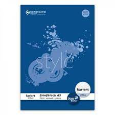 Briefblock A5 50BL kariert URSUS 608741020 ECF 70g