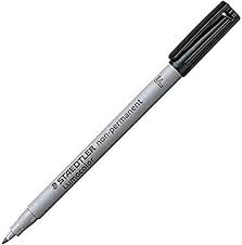 Folienstift Lumocolor F schwar STAEDTLER 316-9 nonperm.
