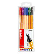 Feinliner point 88® EF 0,4mm 6 STABILO 88/6