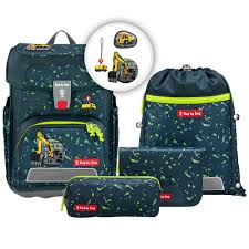 Step by Step CLOUD Schulranzen-Set "Bagger Rocco", 5-teilig 00138048