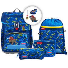 Step by Step CLOUD schleich® Schulranzen -Set, Dinosaurs, "Triceratops" 00138063