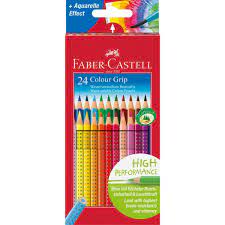 Farbstiftetui Grip 2001 24ST FABER CASTELL 112424