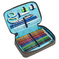 Jeune Premier Pencil Box Filled (gefülltes Mäppchen) Big Five  (Khaki) Pf024220
