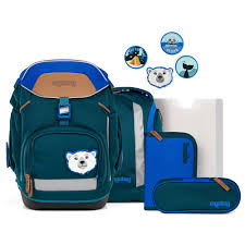 ergobag Schulrucksack-Set pack 01305-20173-10 ArktisforschBär