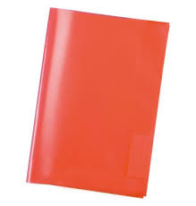 Heftschoner A5 transp. rot HERMA 7482 Plastik