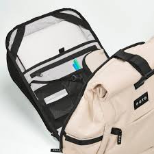 Eoto Rucksack "Rolly32", Creme-Beige 00214766