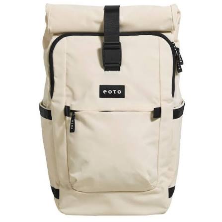 Ecoto Rucksack "Tall41", Creme-Beige 00214763