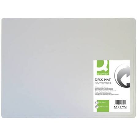 Q-CONNECT Schreibunterlage 53x40cm transparent KF26792 PP