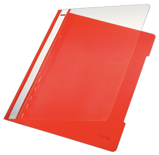 Schnellhefter A4 hellrot LEITZ 4191-00-20 Plastik