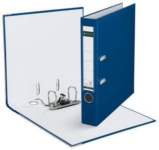 Ordner Plastik A4 5cm blau LEITZ 1015-50-35 180° Mechanik