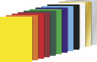 Bastelmappe A4 Glanzpapier 80g HEYDA 204875306