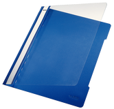 LEITZ Schnellhefter A4 blau 41910035 Plastik