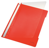 LEITZ Schnellhefter A4 hellrot 41910020 Plastik